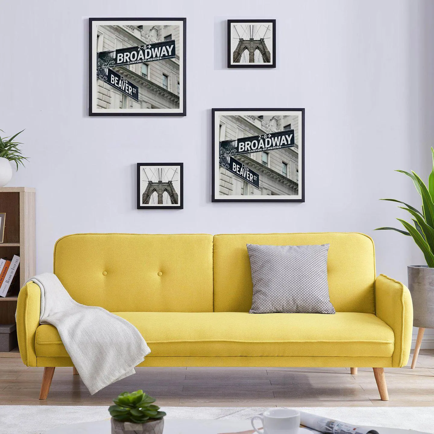 3-ist. vuodesohva keltainen