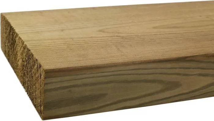 Kyllästetty mänty A 48 x 148 mm MIT Vihreä