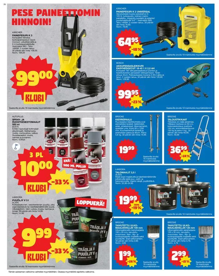 Tarjoussanomat voimassa alkaen 12. elokuuta - 26. elokuuta 2024 - Tarjouslehti sivu 20