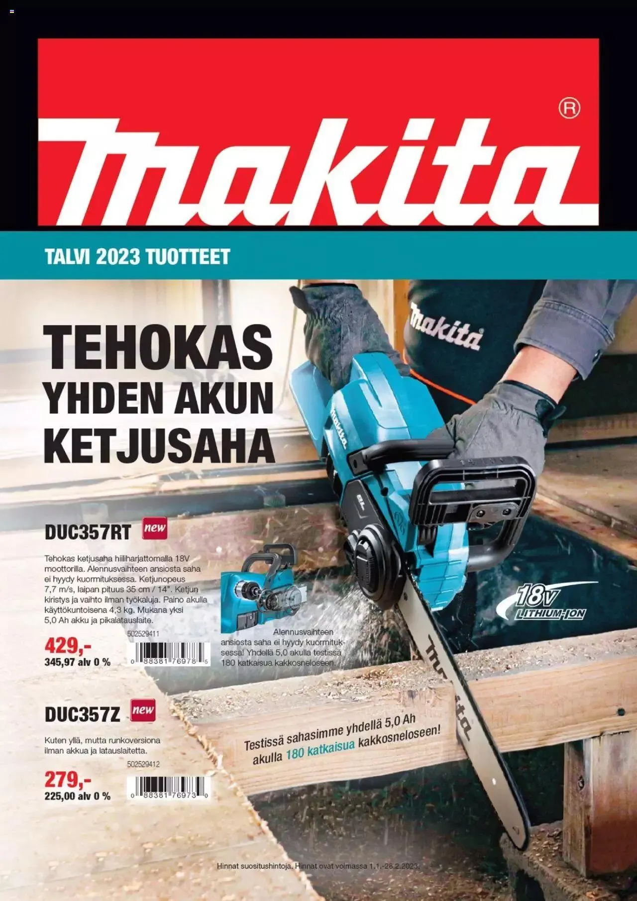 K-Rauta - PRO Makita Talvi 1/2023 - 0
