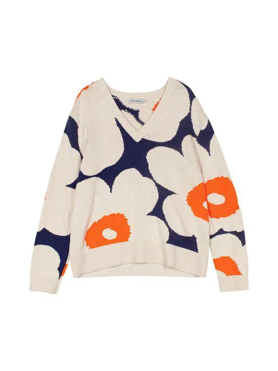 Päivä Unikko -puuvillaneule