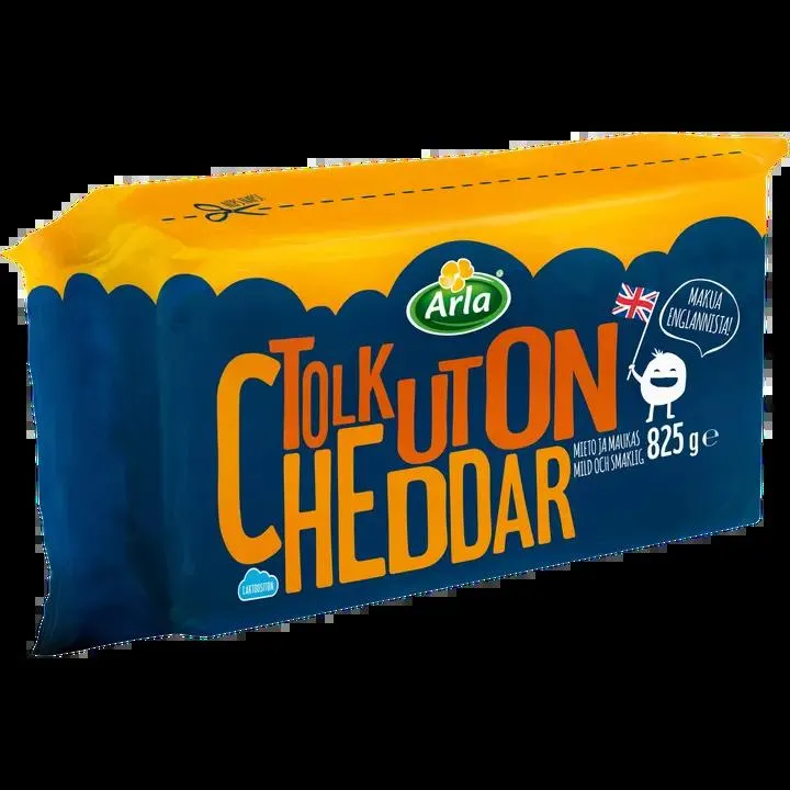 Arla Tolkuttomat Juustot 825 g Tolkuton Cheddar