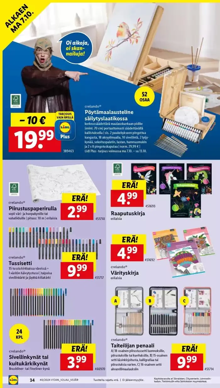 Uusia tarjouksia löydettäväksi voimassa alkaen 30. syyskuuta - 9. lokakuuta 2024 - Tarjouslehti sivu 36