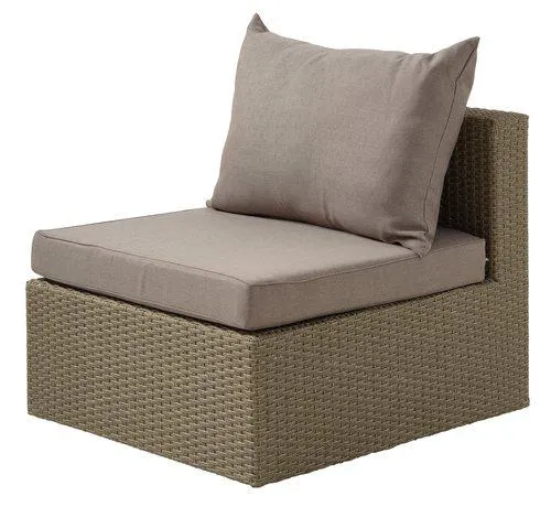 Puutarhasohva RAVNDRUP keskimoduuli luonnonvärinen