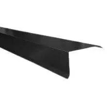 Warma reunapelti peltikatolle musta RR33 2m