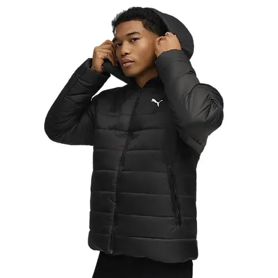 ess hooded padded jacket m