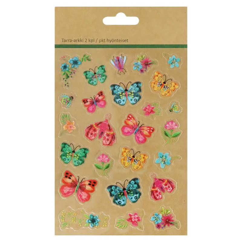 Tarra-arkki 2 kpl hyönteiset