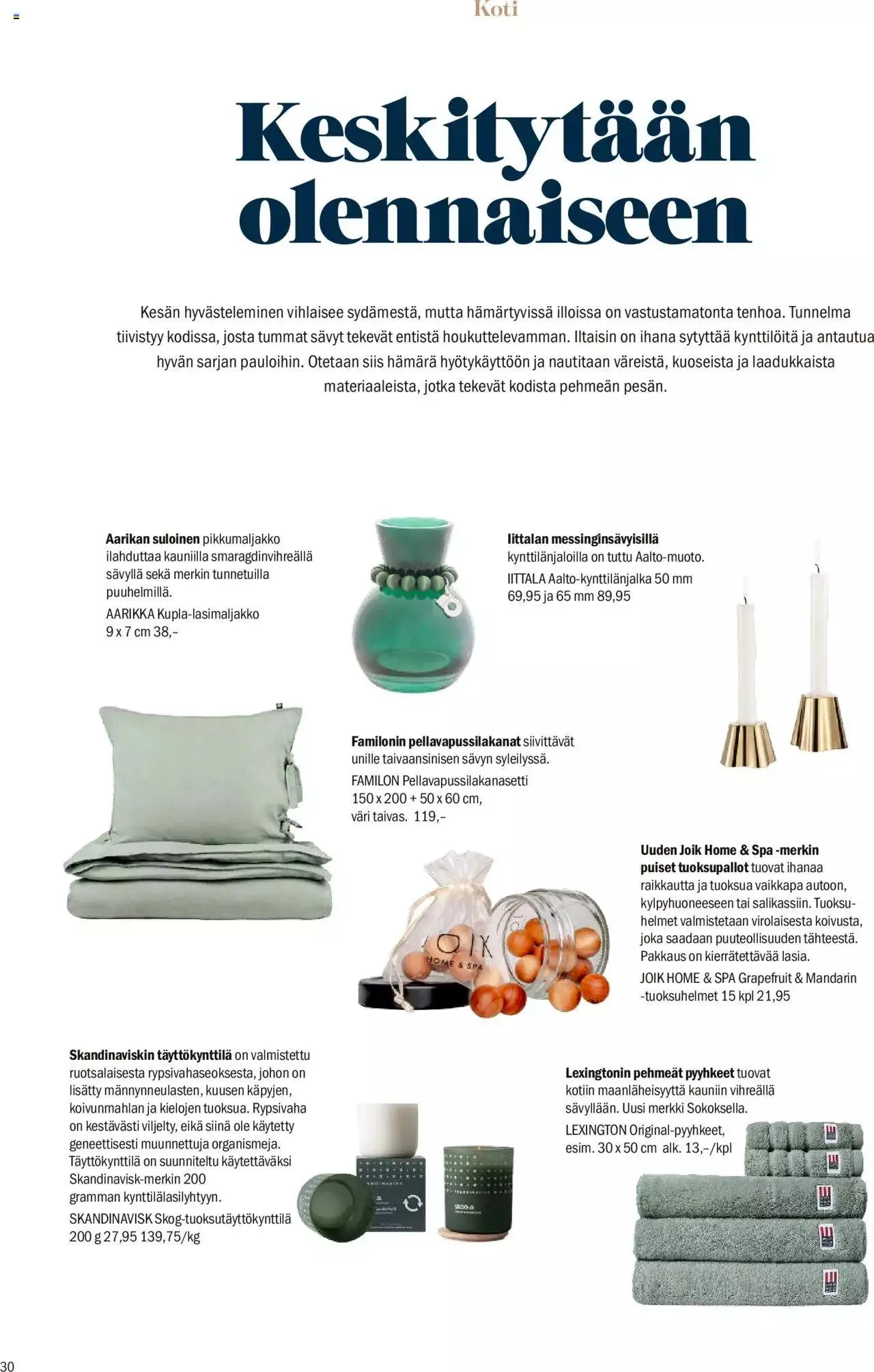 Sokos tarjoukset voimassa alkaen 4. syyskuuta - 8. lokakuuta 2023 - Tarjouslehti sivu 30