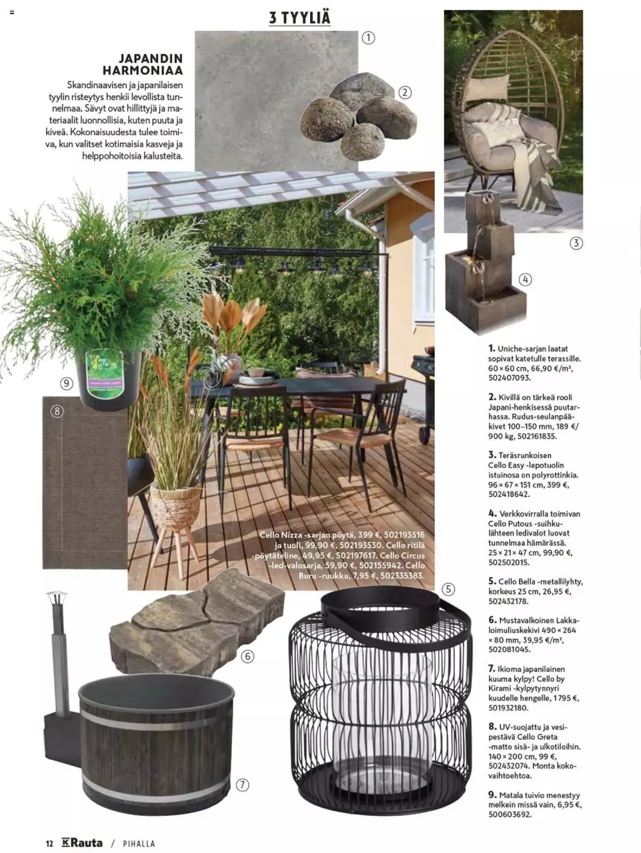 K-Rauta - Pihalla 2023 voimassa alkaen 27. maaliskuuta - 31. joulukuuta 2023 - Tarjouslehti sivu 12