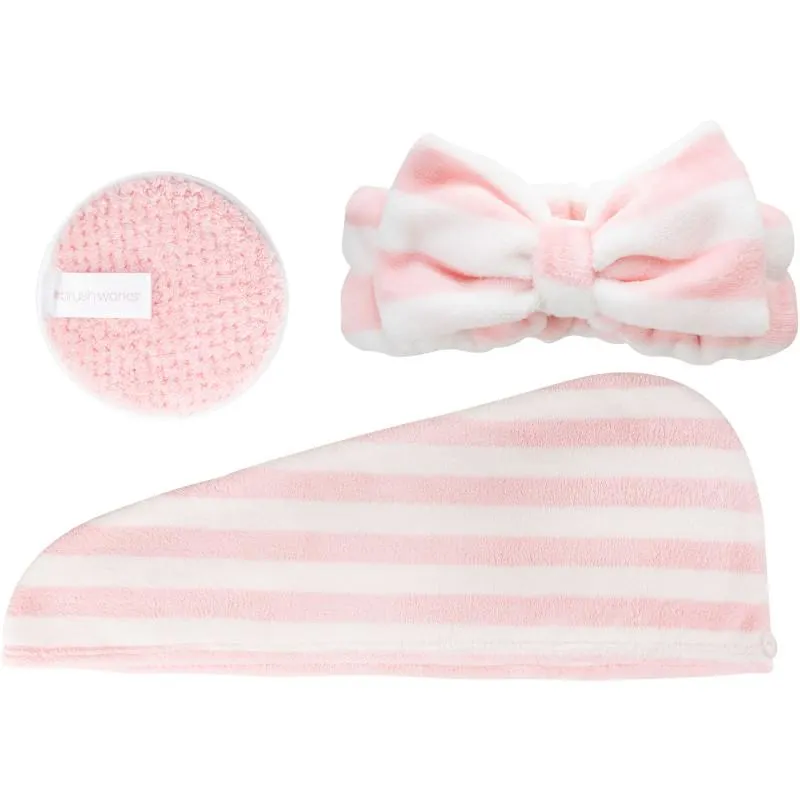 Lahjapakkaus Brushworks Cleanse & Pamper Set