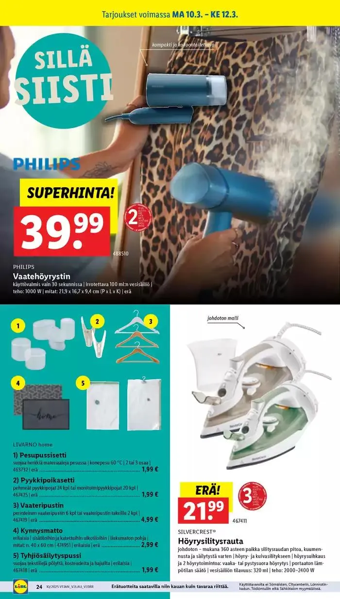 Houkuttelevia erikoistarjouksia kaikille voimassa alkaen 3. maaliskuuta - 12. maaliskuuta 2025 - Tarjouslehti sivu 32