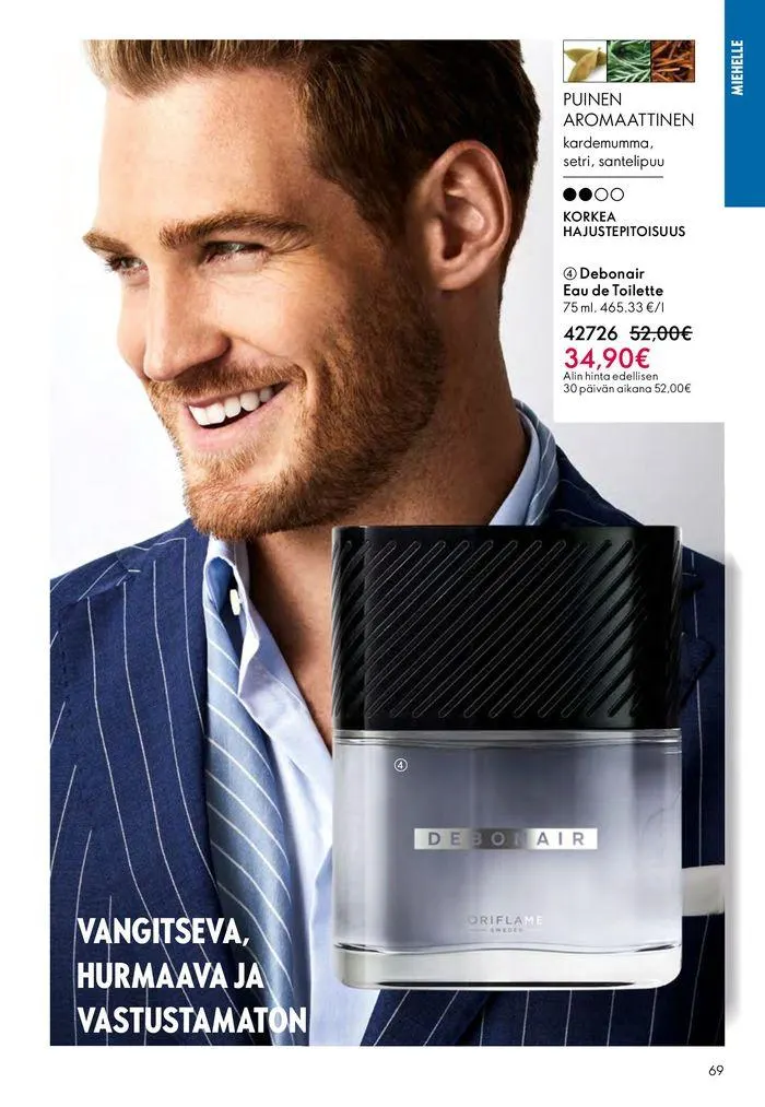Oriflame tarjoukset voimassa alkaen 22. elokuuta - 5. syyskuuta 2024 - Tarjouslehti sivu 69