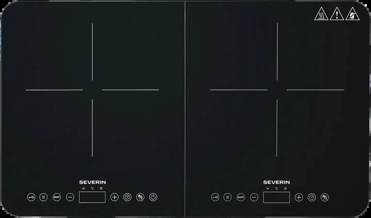 Severin induktio keittolevy, kaksi levyä DK1027