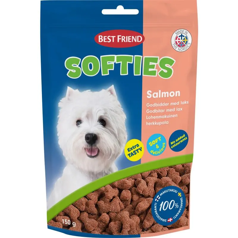 Koiran herkku Best Friend 150 g Softies lohi