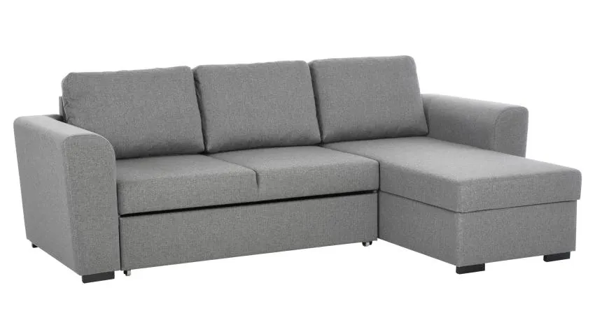 WILLIS-divaanivuodesohva Lezar-kangas, harmaa