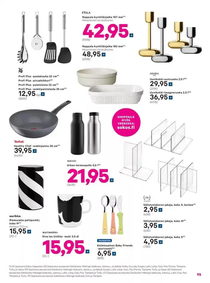 Sokos 3plus1-kuvasto syksy 2024 voimassa alkaen 25. syyskuuta - 9. lokakuuta 2024 - Tarjouslehti sivu 95