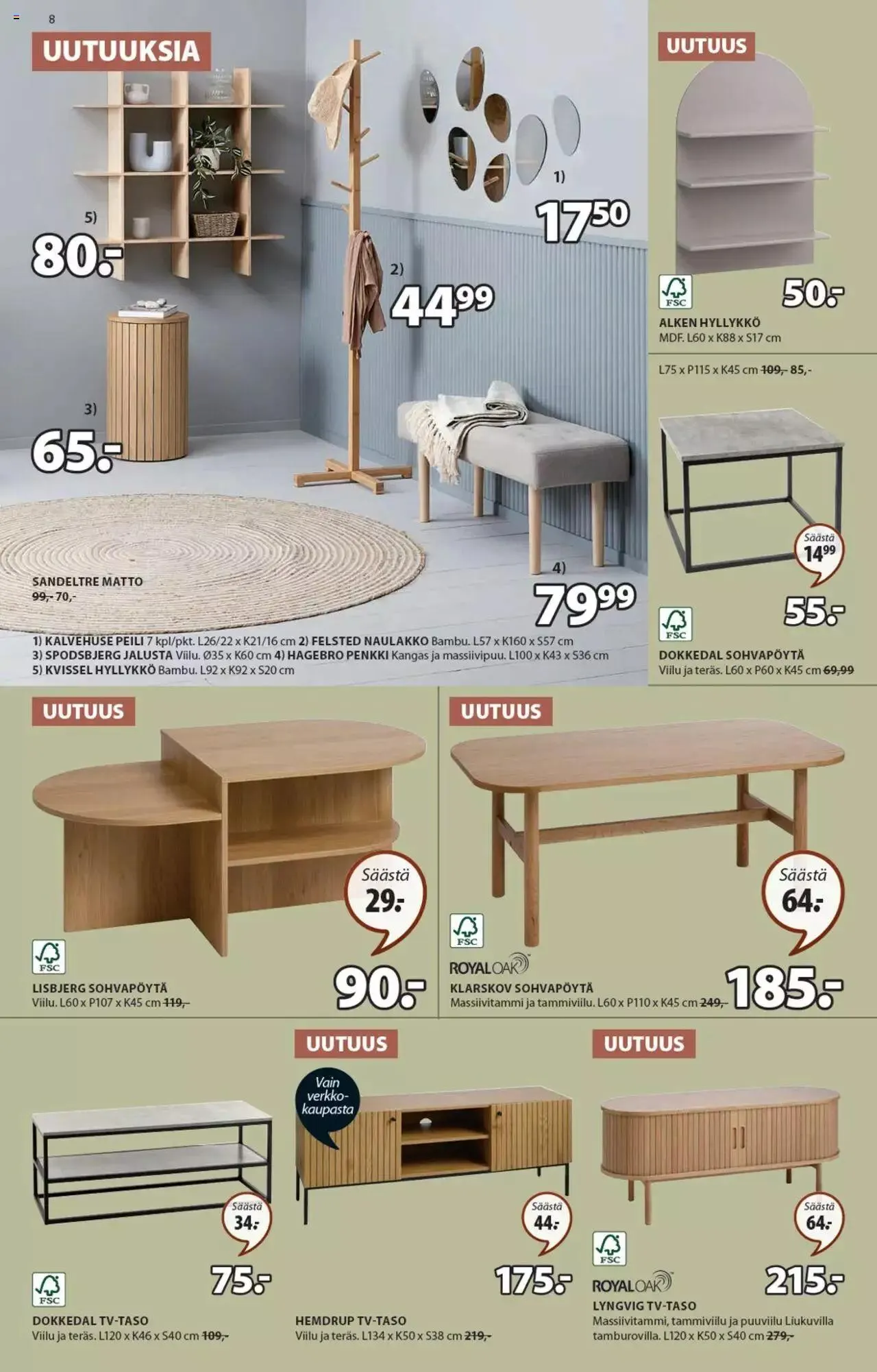 JYSK - Viikon tarjoukset voimassa alkaen 28. elokuuta - 31. joulukuuta 2023 - Tarjouslehti sivu 9