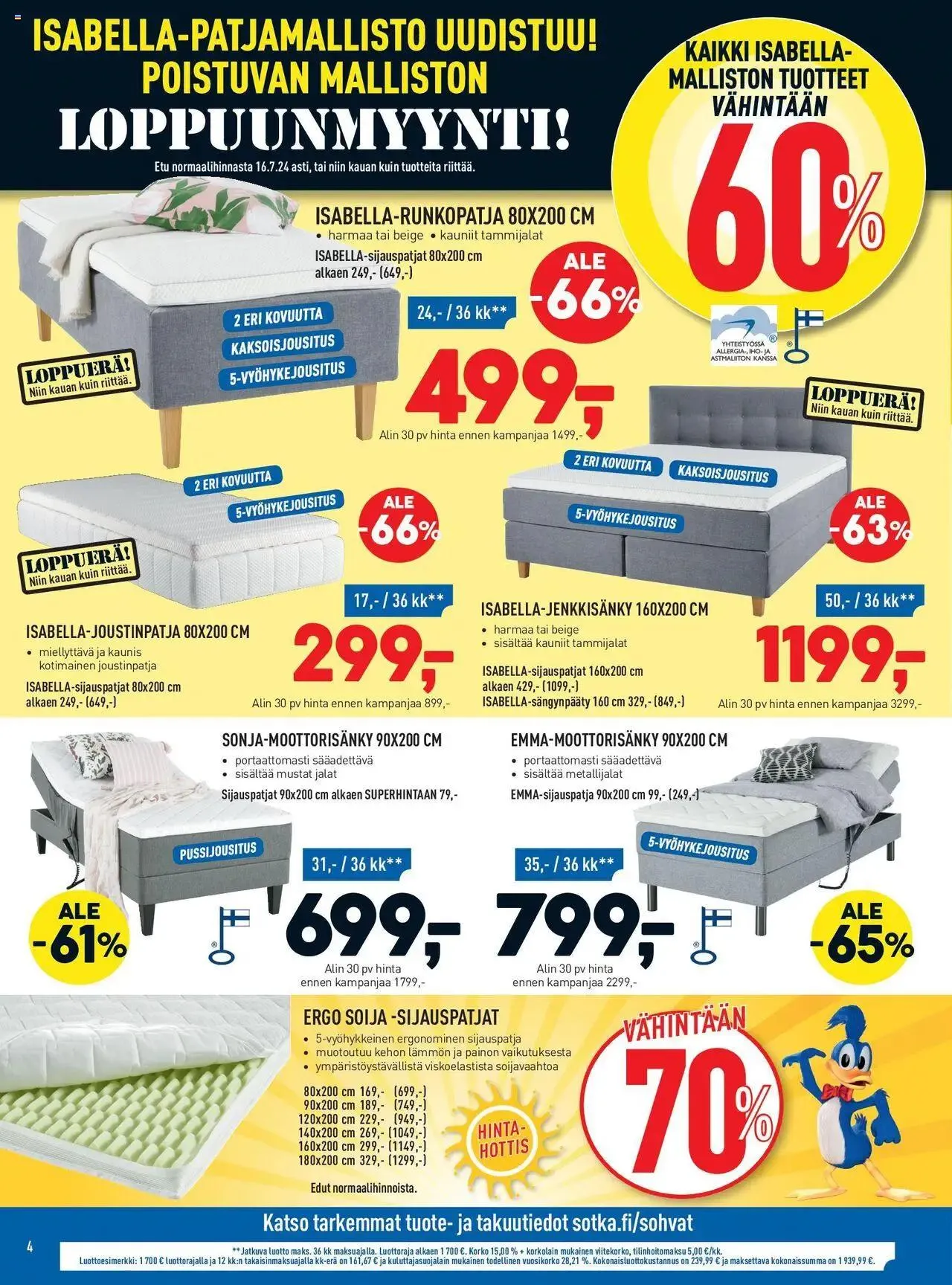 Sotka tarjoukset voimassa alkaen 17. heinäkuuta - 31. joulukuuta 2024 - Tarjouslehti sivu 4