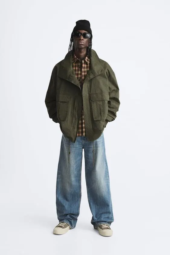 FADED TECHNICAL JACKET