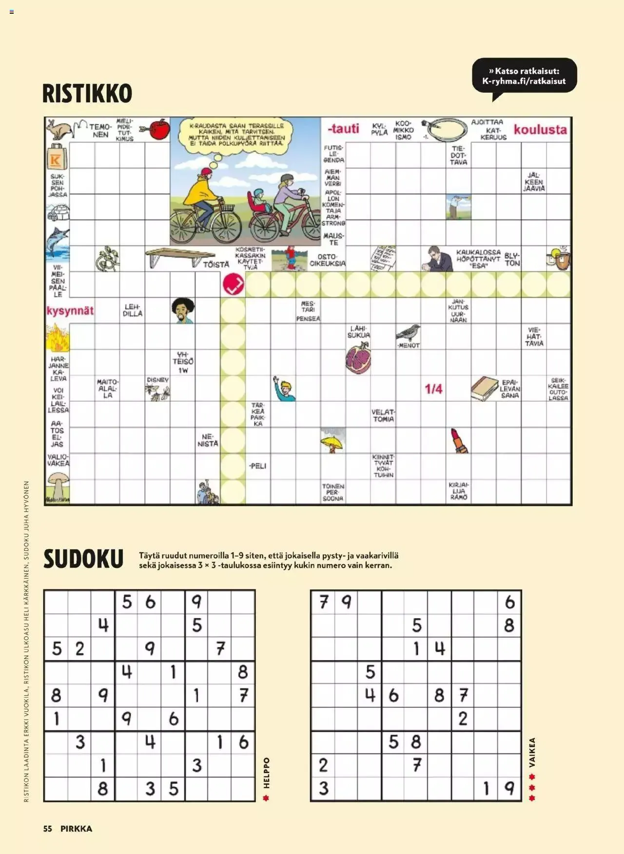 K-Market - Pirkka voimassa alkaen 27. maaliskuuta - 23. huhtikuuta 2024 - Tarjouslehti sivu 55
