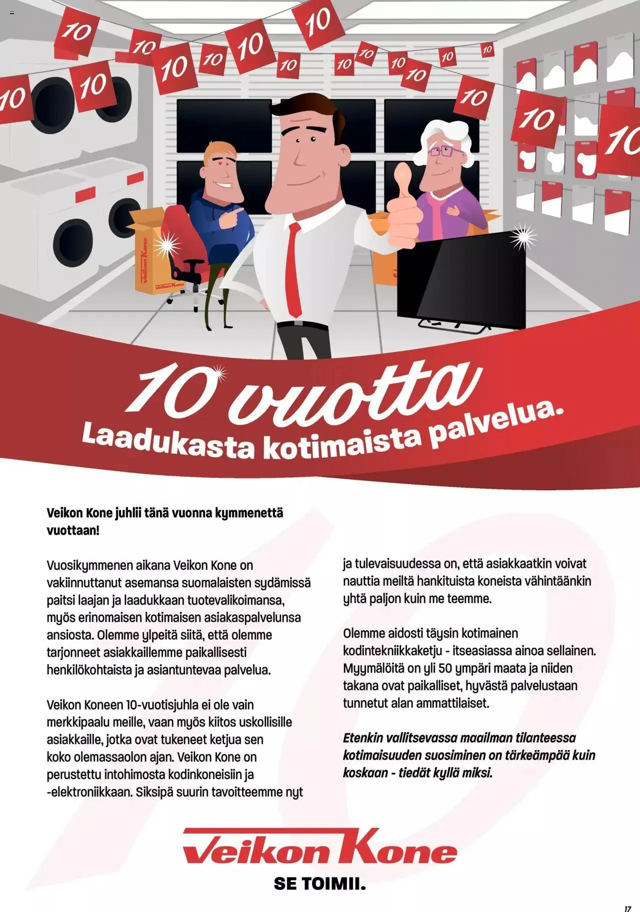 Veikon Kone tarjoukset voimassa alkaen 29. huhtikuuta - 5. toukokuuta 2024 - Tarjouslehti sivu 17