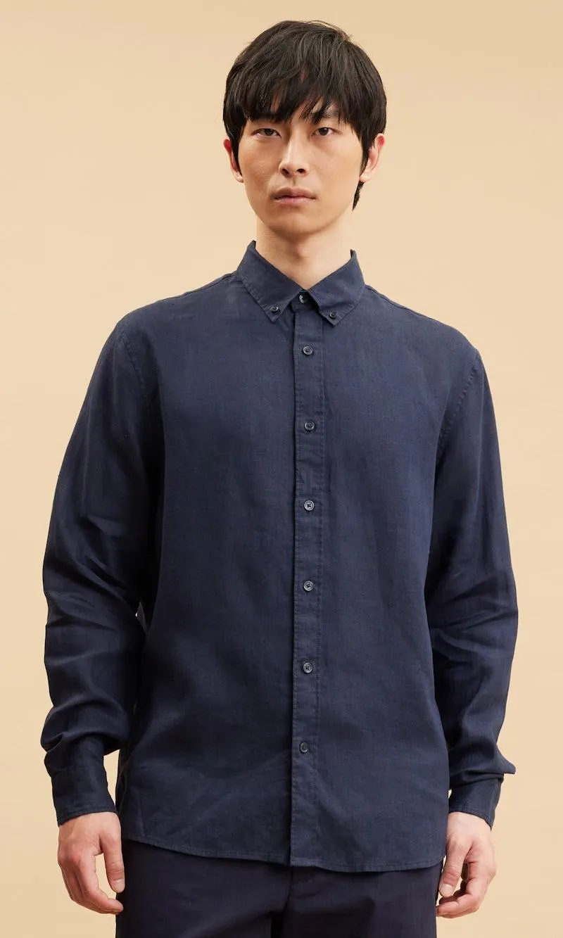 Linskjorte i 100% lin