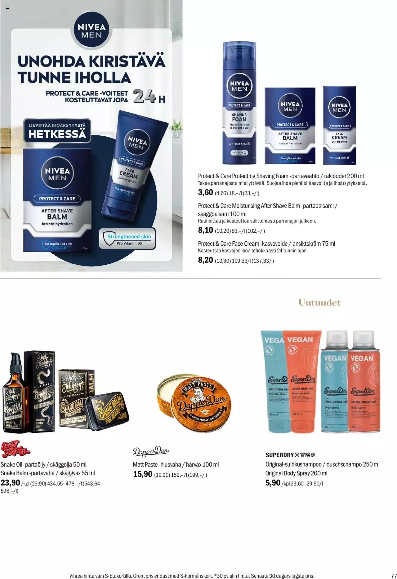 Sokos tarjoukset voimassa alkaen 4. syyskuuta - 8. lokakuuta 2023 - Tarjouslehti sivu 77