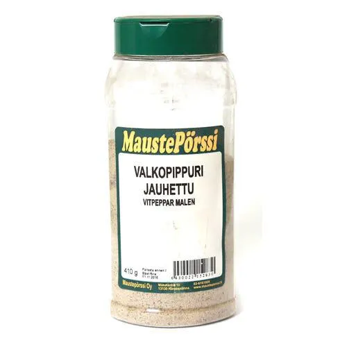 Maustepörssi valkopippurijauhe 410g