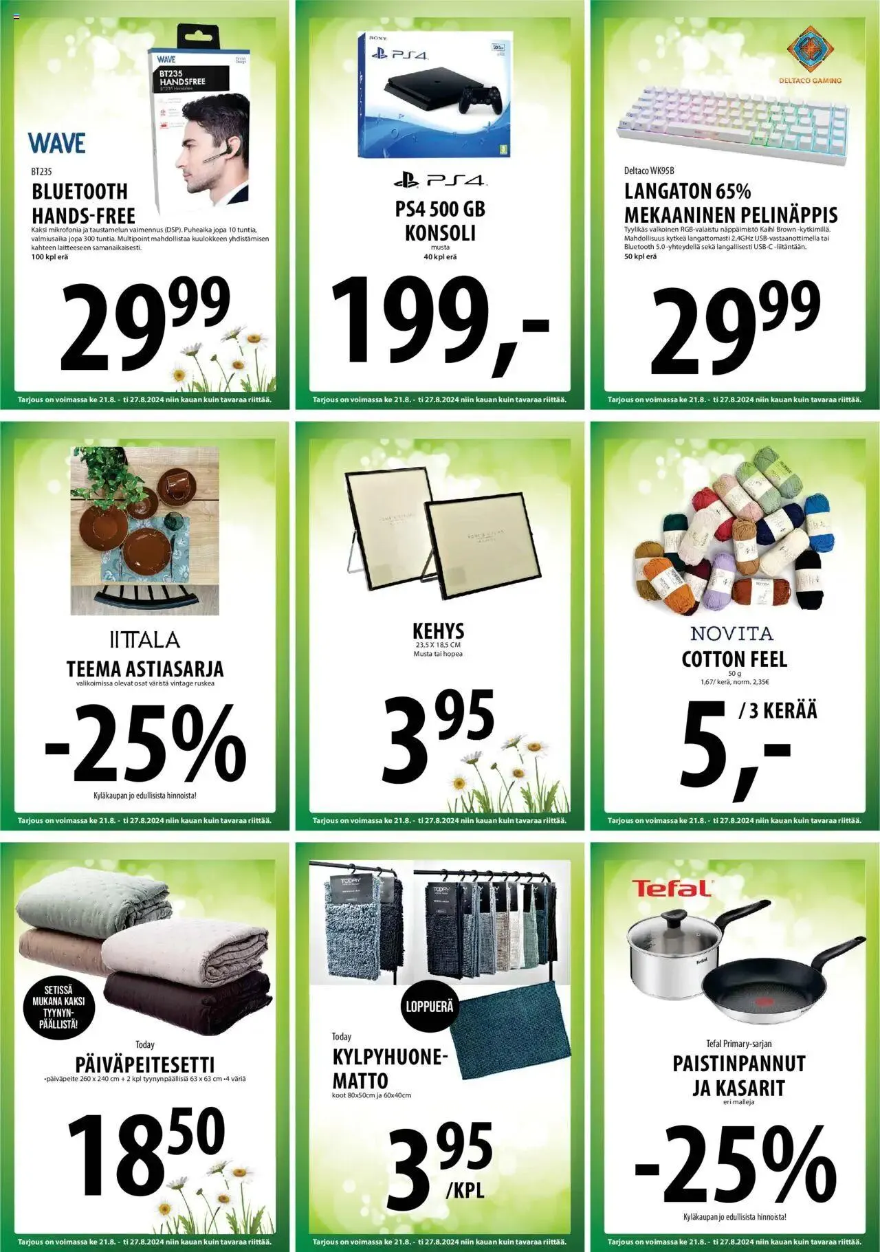 Tuuri tarjoukset voimassa alkaen 21. elokuuta - 27. elokuuta 2024 - Tarjouslehti sivu 14