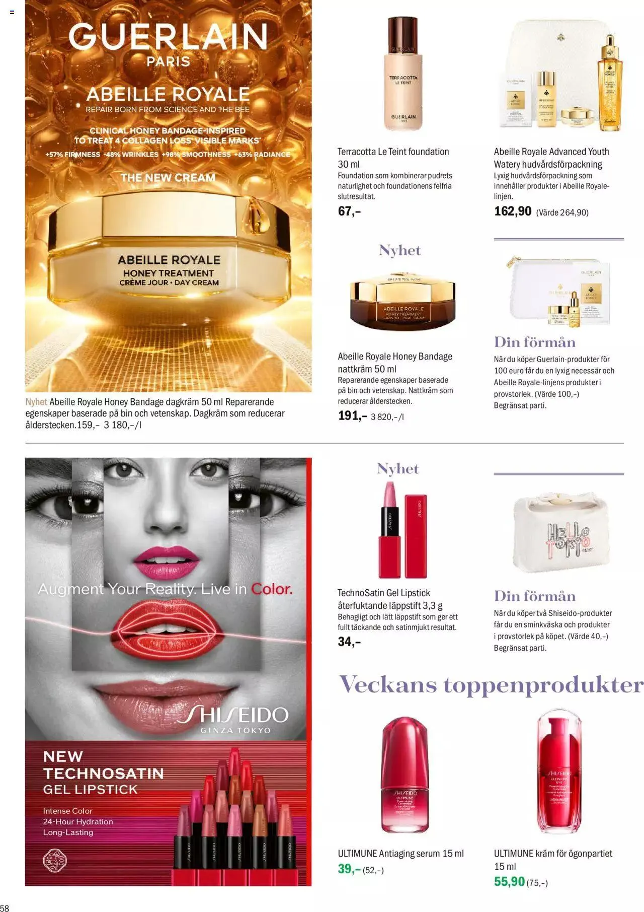 Sokos - Sokos kuvasto ruotsi syyskuu 2023 voimassa alkaen 4. syyskuuta - 8. lokakuuta 2023 - Tarjouslehti sivu 58