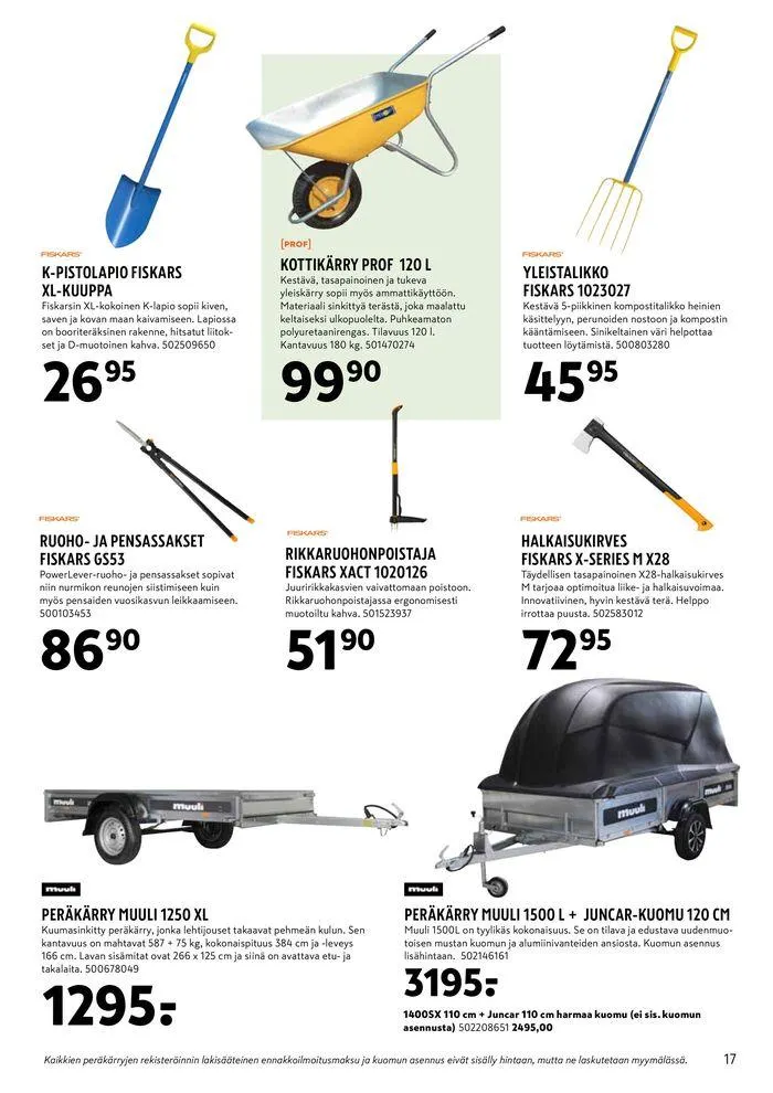 Autta alkuun ja eteenpain voimassa alkaen 24. toukokuuta - 4. kesäkuuta 2024 - Tarjouslehti sivu 17
