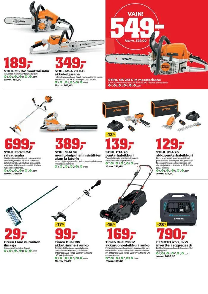 Kesalomalle kaikki karkkaiselta voimassa alkaen 29. toukokuuta - 11. kesäkuuta 2024 - Tarjouslehti sivu 19