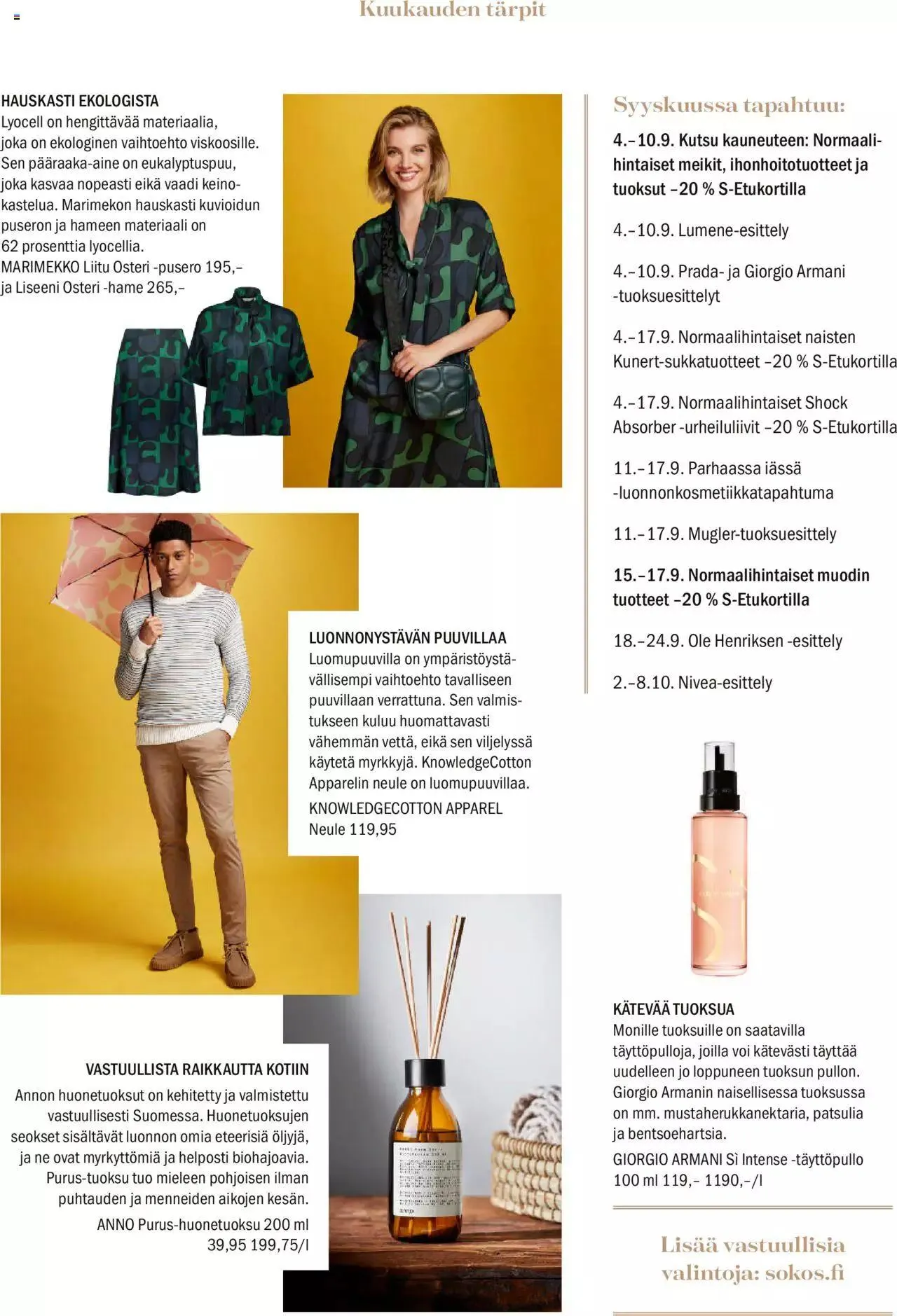 Sokos tarjoukset voimassa alkaen 4. syyskuuta - 8. lokakuuta 2023 - Tarjouslehti sivu 5