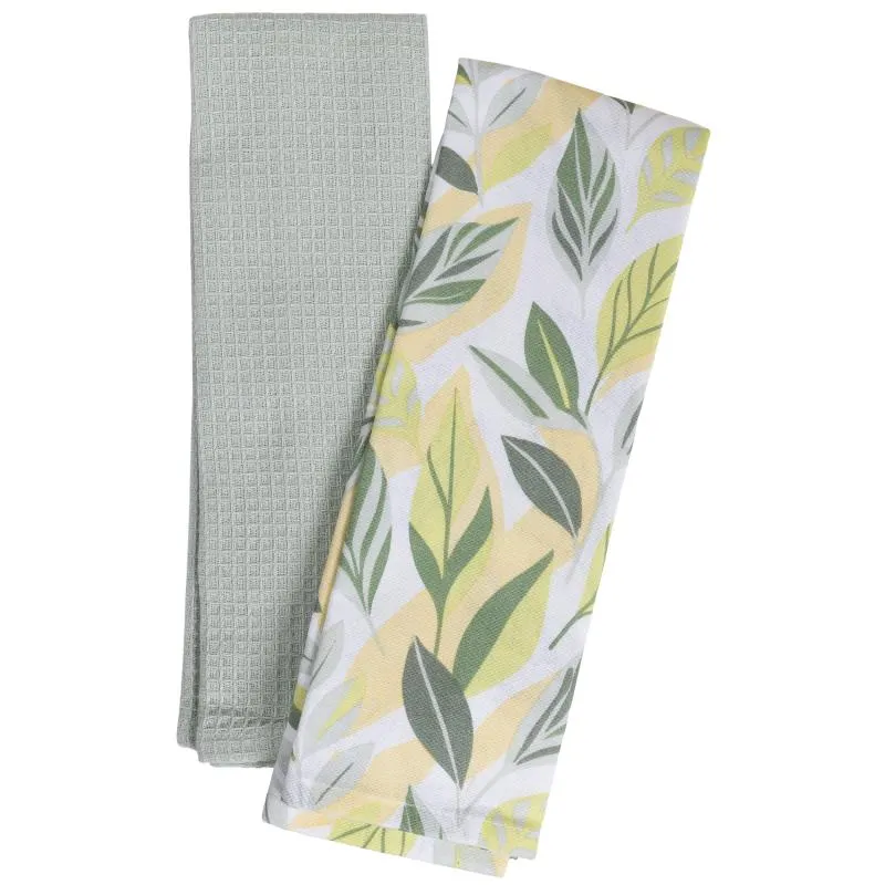 Keittiöpyyhe Kotikulta 2 kpl 50 x 70 cm Kevätlehdet