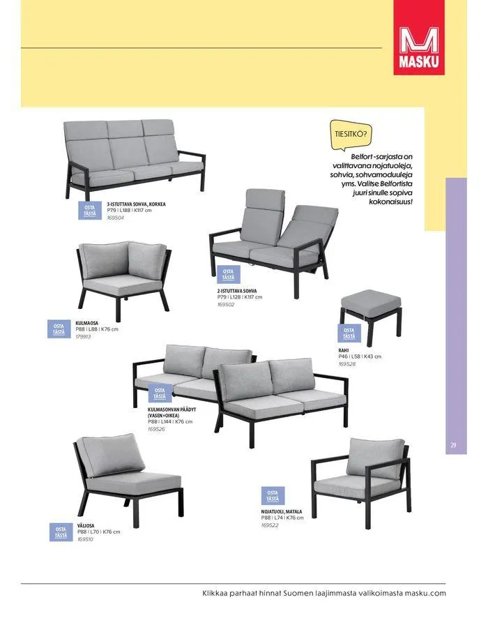Kesa 2024 voimassa alkaen 20. maaliskuuta - 31. elokuuta 2024 - Tarjouslehti sivu 29