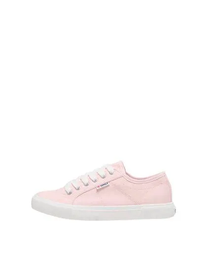 Only Shoes tennarit Onlnicola Canvas Silver Pink