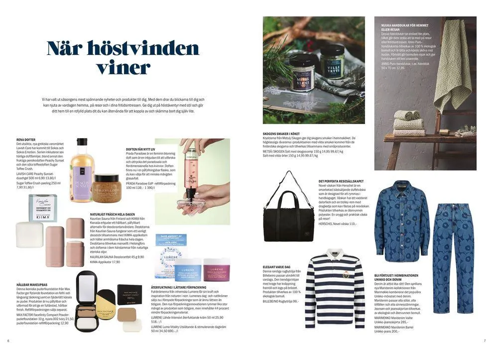 Sokos kuvasto ruotsi syyskuu 2024 voimassa alkaen 29. elokuuta - 12. syyskuuta 2024 - Tarjouslehti sivu 4