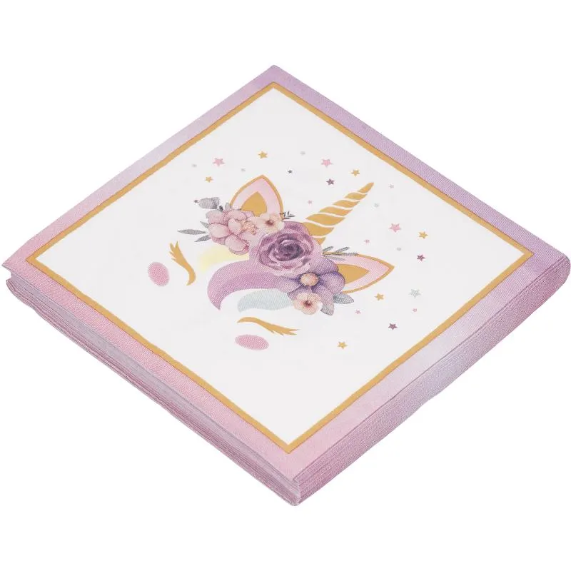 Lautasliina Let's Party 20 kpl 33 cm Yksisarvinen