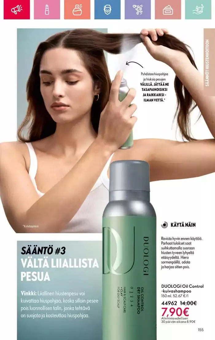 Oriflame tarjoukset voimassa alkaen 9. maaliskuuta - 29. maaliskuuta 2025 - Tarjouslehti sivu 153
