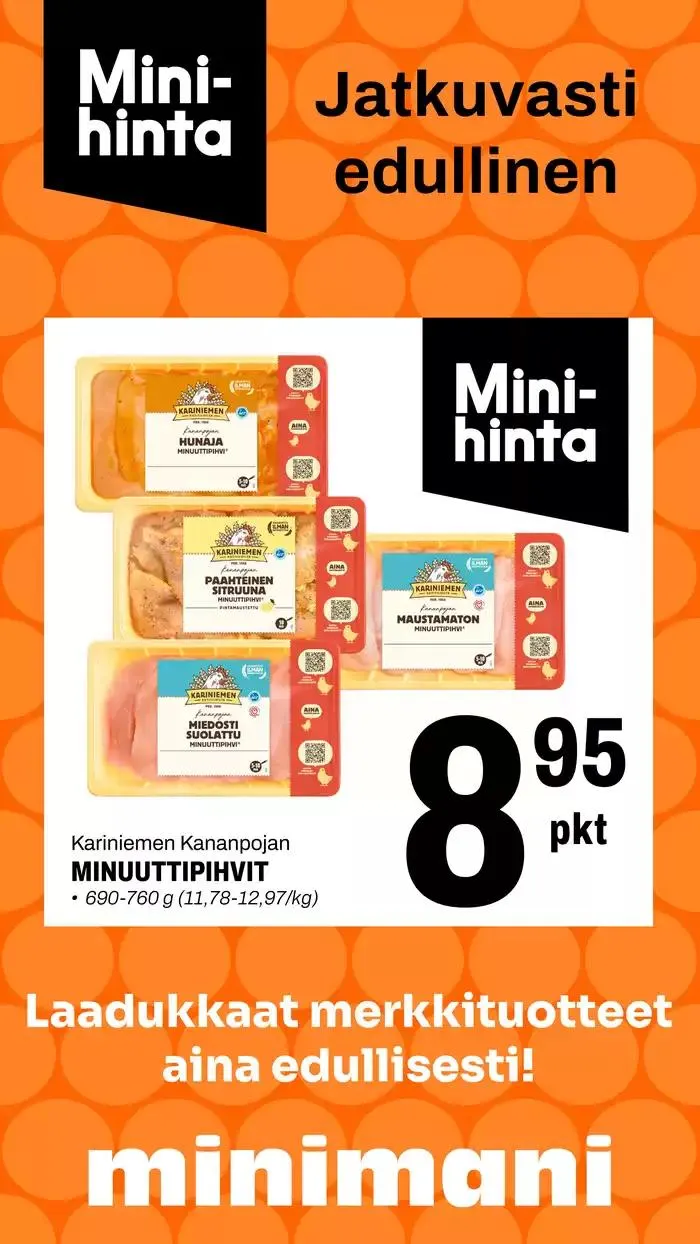 Minimani Yhtiöt Oy voimassa alkaen 28. tammikuuta - 11. helmikuuta 2025 - Tarjouslehti sivu 2