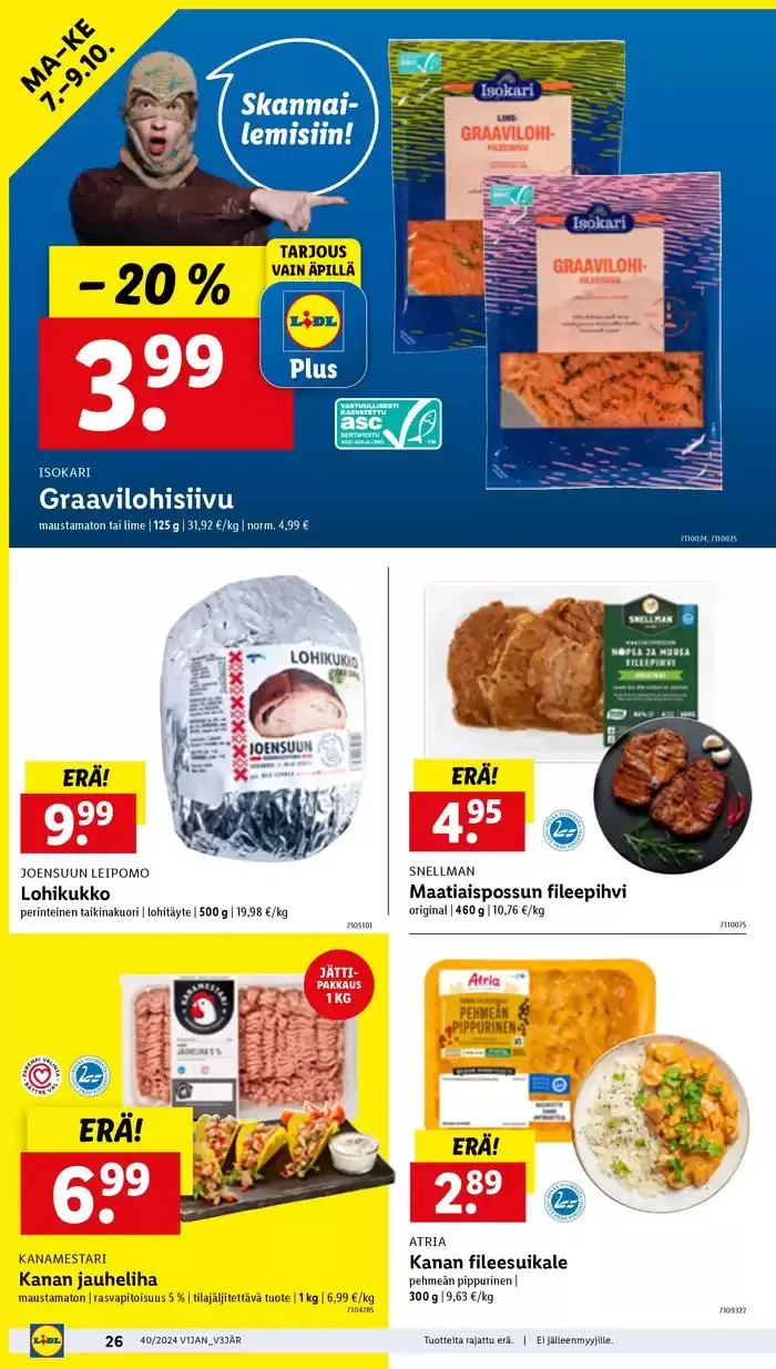 Parhaat löytömme voimassa alkaen 30. syyskuuta - 9. lokakuuta 2024 - Tarjouslehti sivu 28