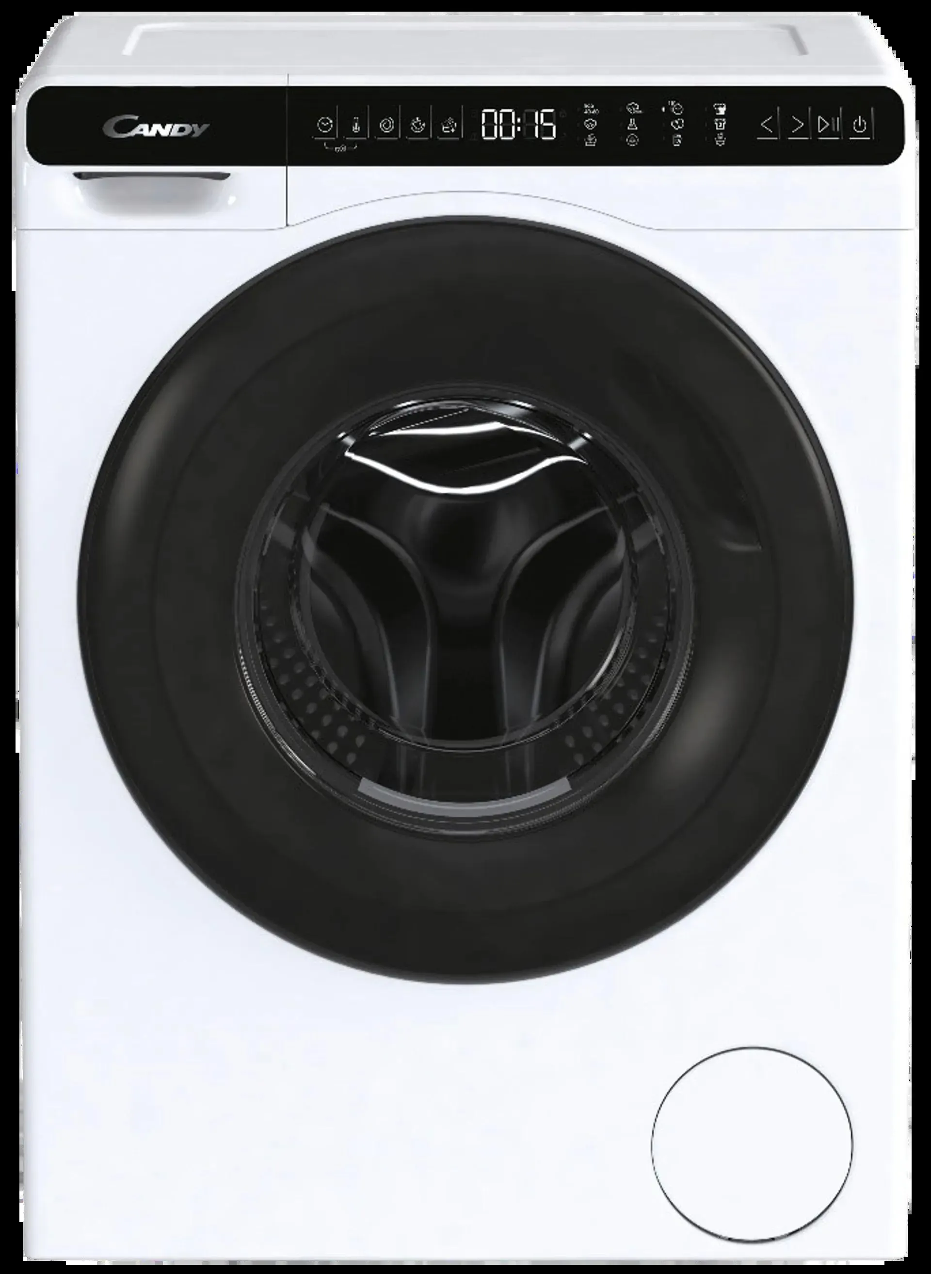 Candy edestä täytettävä pyykinpesukone Mini Aqua 5kg valkoinen