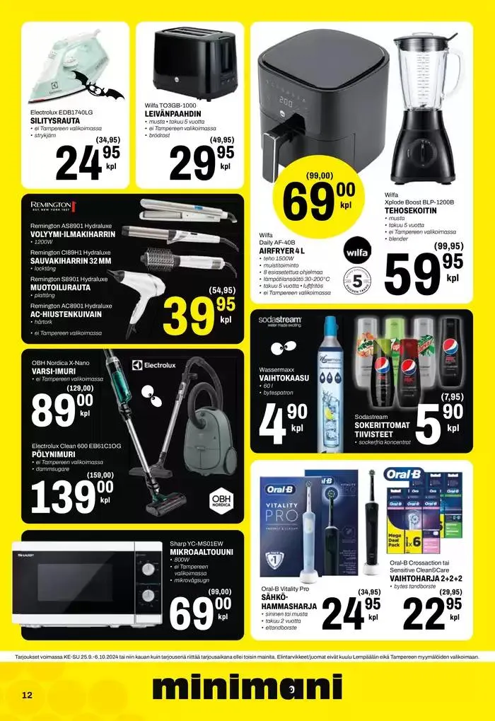 Minimani Yhtiöt Oy voimassa alkaen 26. syyskuuta - 10. lokakuuta 2024 - Tarjouslehti sivu 13