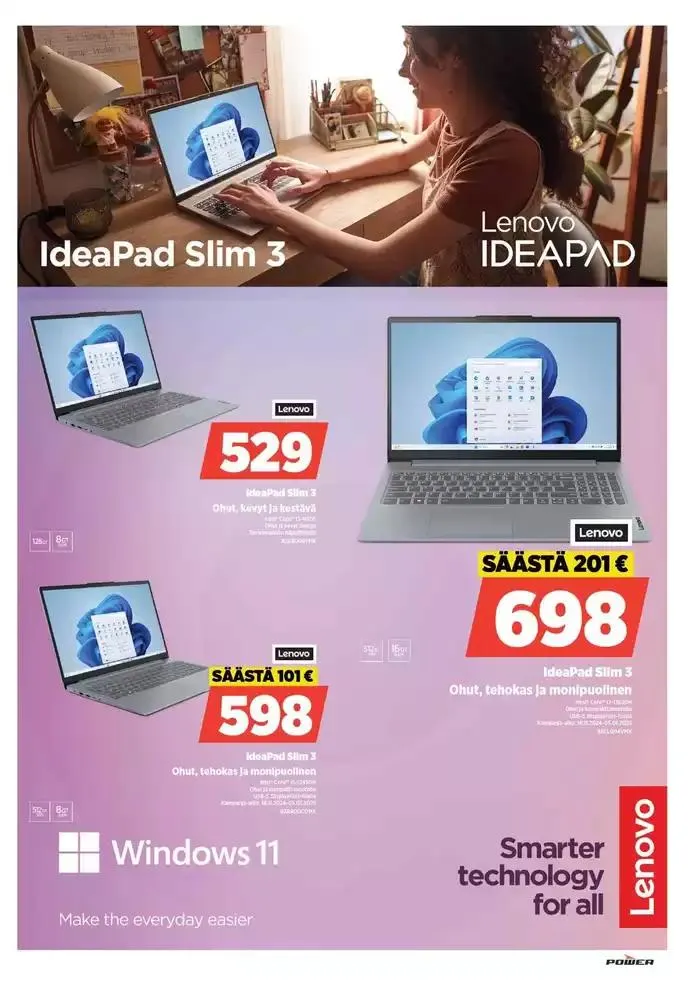 Power tarjoukset voimassa alkaen 16. joulukuuta - 5. tammikuuta 2025 - Tarjouslehti sivu 21