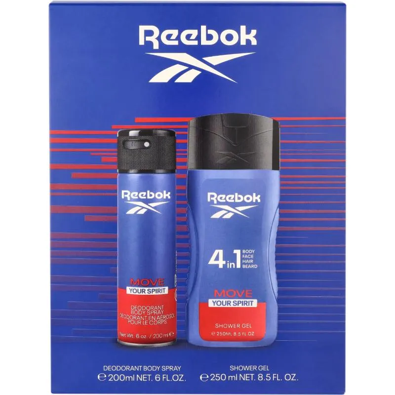 Lahjapakkaus Reebook 450 ml Move Your Spirit Men