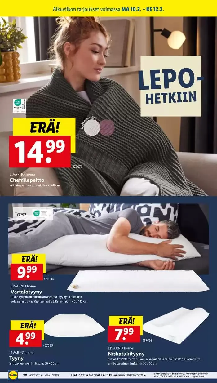 Lidl tarjoukset voimassa alkaen 3. helmikuuta - 12. helmikuuta 2025 - Tarjouslehti sivu 32