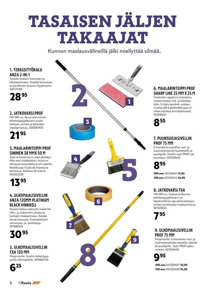 Autta alkuun ja eteenpain voimassa alkaen 24. toukokuuta - 4. kesäkuuta 2024 - Tarjouslehti sivu 6