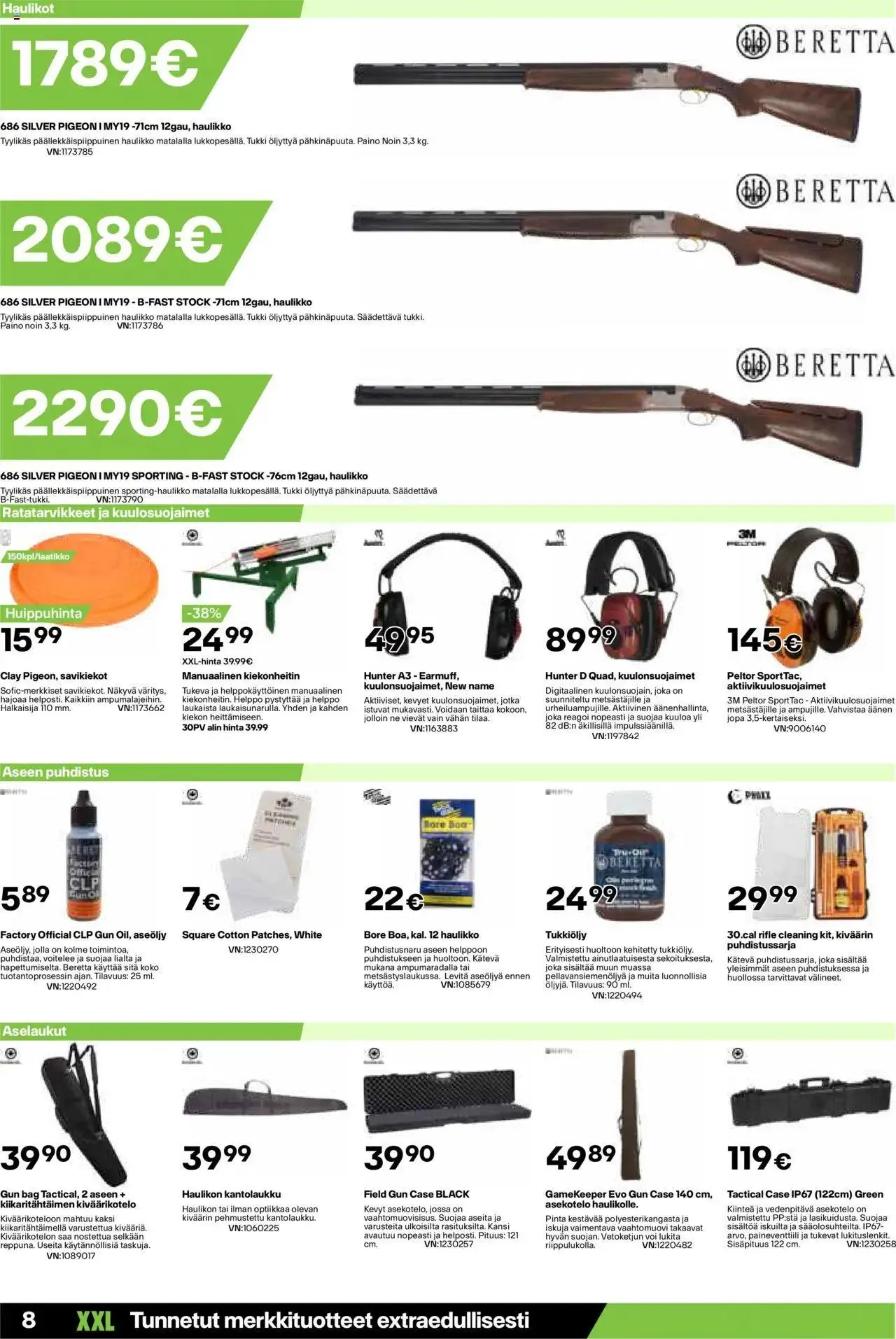 XXL tarjoukset voimassa alkaen 19. elokuuta - 25. elokuuta 2024 - Tarjouslehti sivu 8