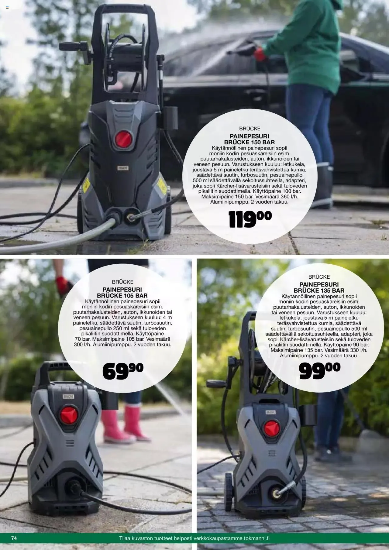 Tokmanni - Kesä 2024 voimassa alkaen 1. huhtikuuta - 31. joulukuuta 2024 - Tarjouslehti sivu 74