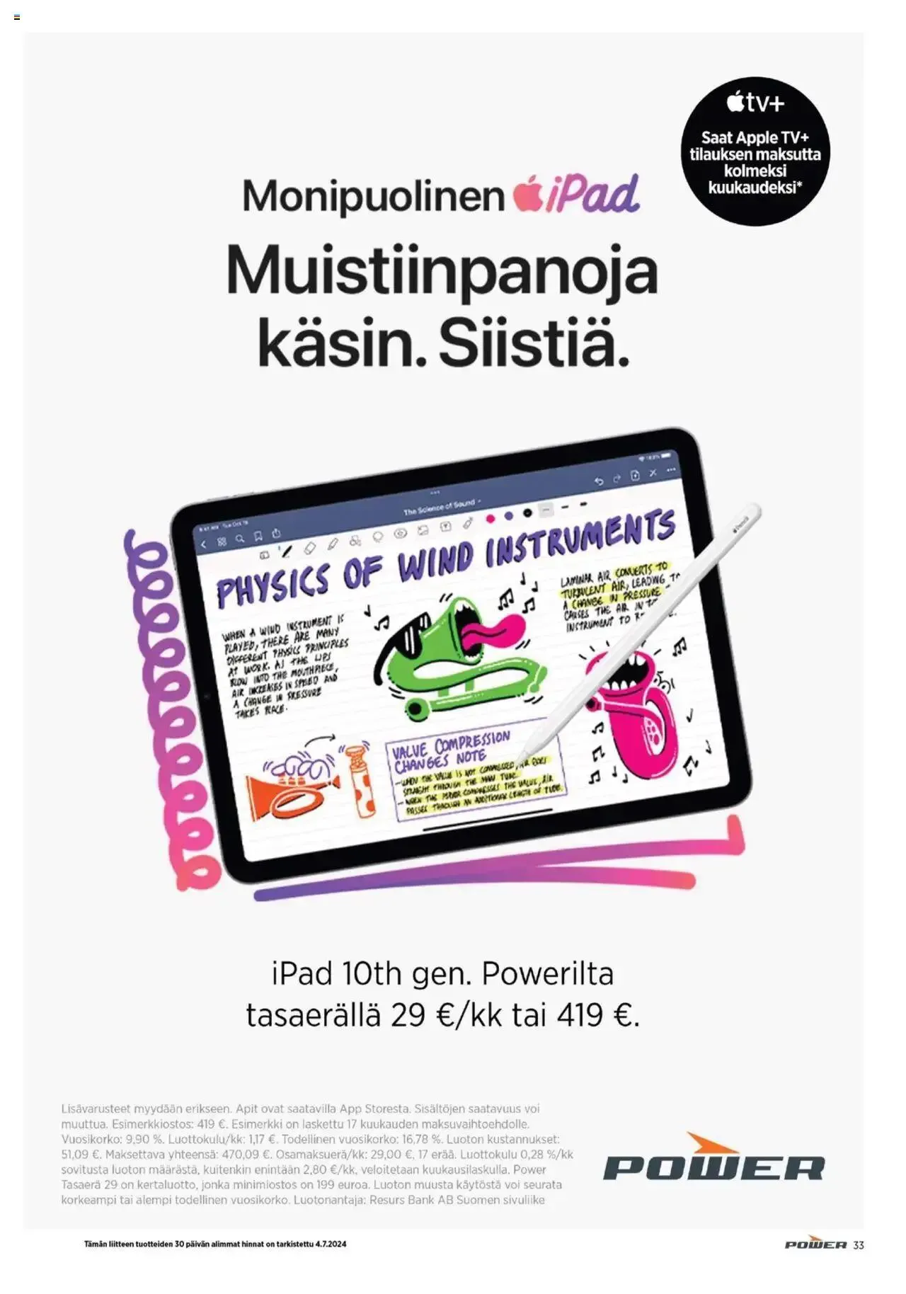 Power tarjoukset voimassa alkaen 15. heinäkuuta - 21. heinäkuuta 2024 - Tarjouslehti sivu 35